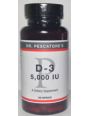 Vitamin D-3 5000 IU 120 caps