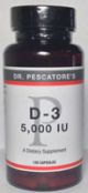 Vitamin D-3 5000 IU 120 caps